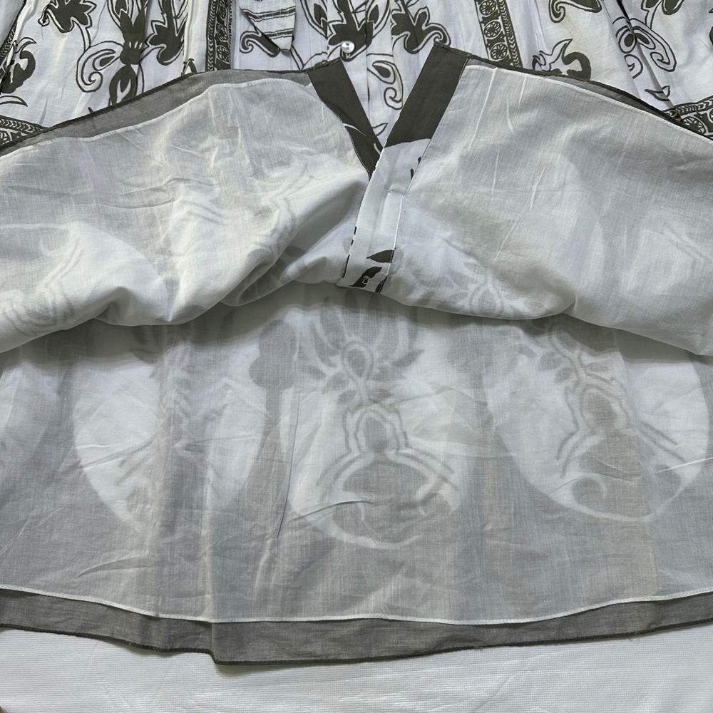 Cleobella Tavia Tiered Maxi Dress M Organic Cotton Sable Print Boho Cottagecore - Picture 7 of 12